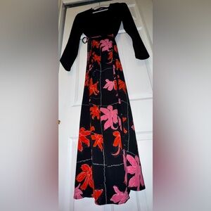 Desigual Floral wrap midi dress